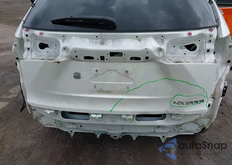 2015 Lexus Nx 200T из США, поврежденный, VIN JTJBARBZ6F2009835